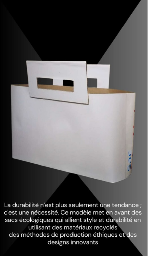 Sac en papier Pour style raffiné